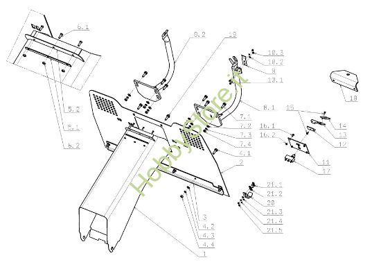 Picture of Raccoglierba EF 124J/22H Cat.2009 Trattorino