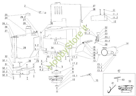 Picture of Motore TUAREG 92 4x4 Cat.2009 Trattorino