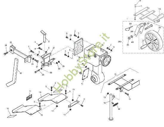 Picture of Scatola cambio 115 (Fino/Until 2009) Motozappa