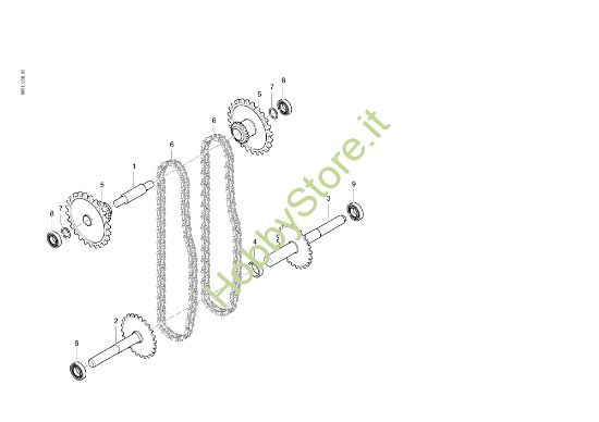 Picture of Catenaria 160 (Fino/Until 2009) Motozappa