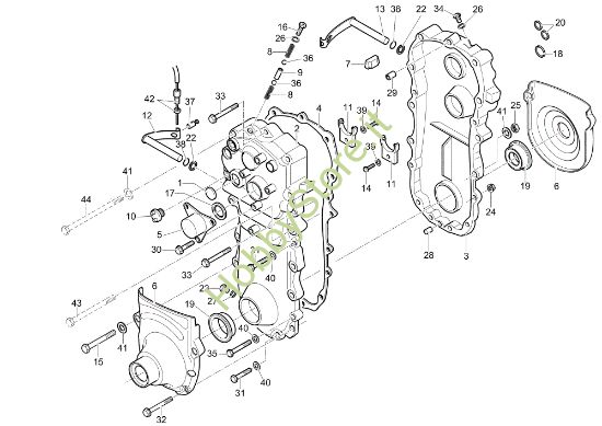 Picture of Scatola cambio 162 (Fino/Until 2009) Motozappa