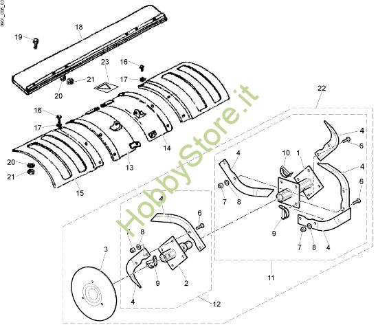 Picture of Fresa 162 (Fino/Until 2009) Motozappa