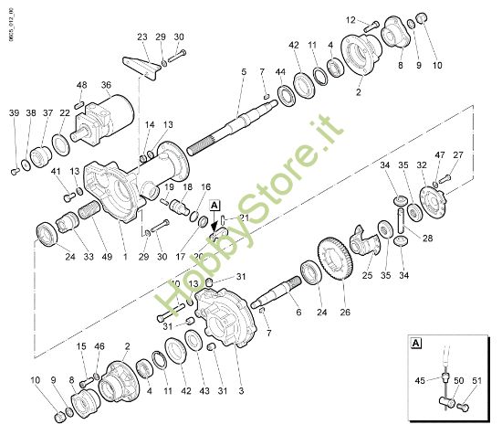 Picture of Semiasse FC 30 H (Fino/Until 2009) Falciatrice