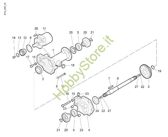 Picture of Semiasse FC 30 HM (Fino/Until 2009) Falciatrice