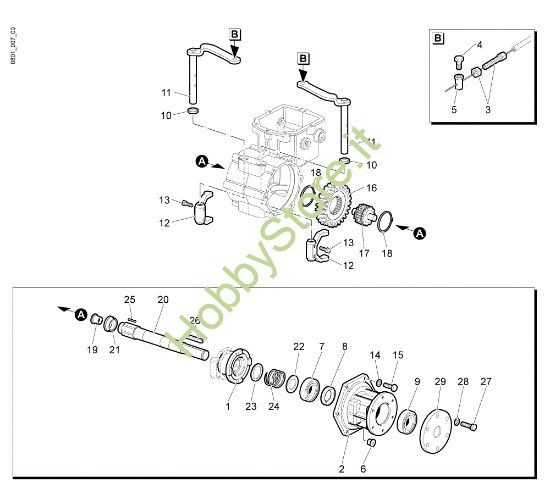 Picture of Ingranaggi (Cambio) (2/2) NTS 50 (Fino/Until 2009) Trinciasarmenti