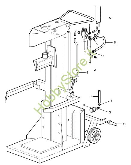 Picture of Basamento (2/2) SPLIT 120 PTO Spaccalegna