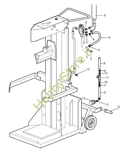 Picture of Basamento (2/2) SPLIT 120 T+PTO Spaccalegna