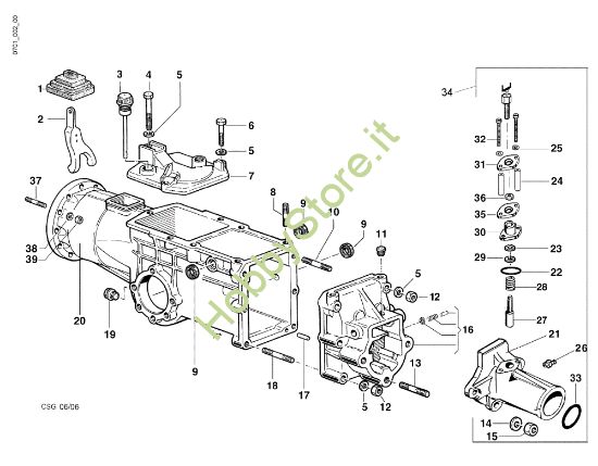 Picture of Scatola cambio FC 30 M (Fino/Until 2009) Falciatrice