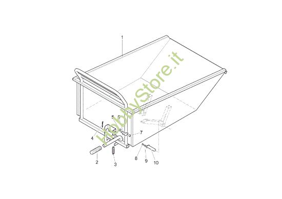 Picture of Cassone dumper NTR 2250 (Fino/Until 2009) Transporter