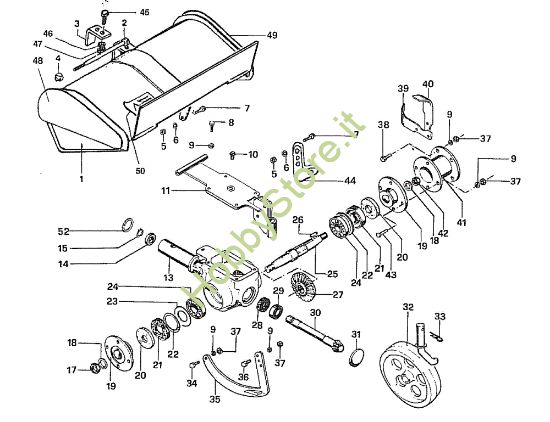 Picture of Fresa 65 - 70 cm 506 / 506 CDA Motocoltivatore