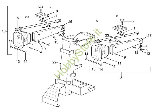 Picture of Maniglioni SPLIT 610 M Spaccalegna