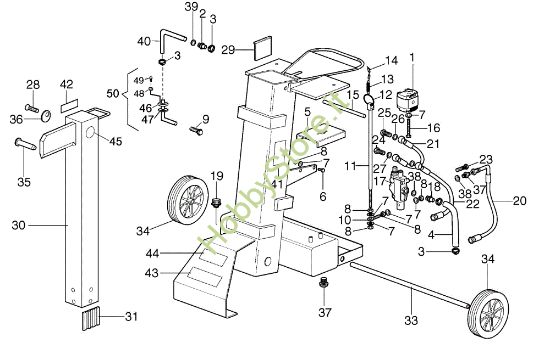 Picture of Basamento SPLIT 610 T Spaccalegna