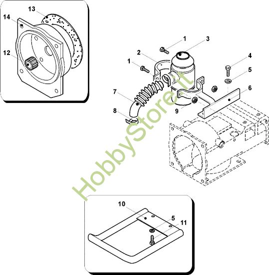 Picture of Motore (Benzina 2T) 194 Motozappa