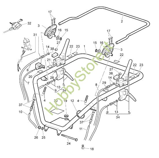 Picture of Comandi manubrio NTR 450 (Fino/Until 2013) Transporter