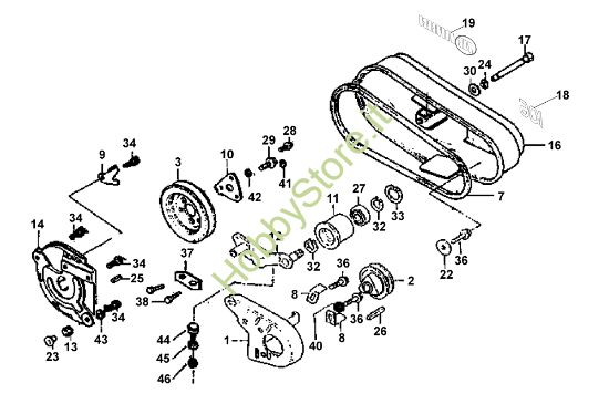 Picture of Pulegge 106 (EN 709) Motozappa