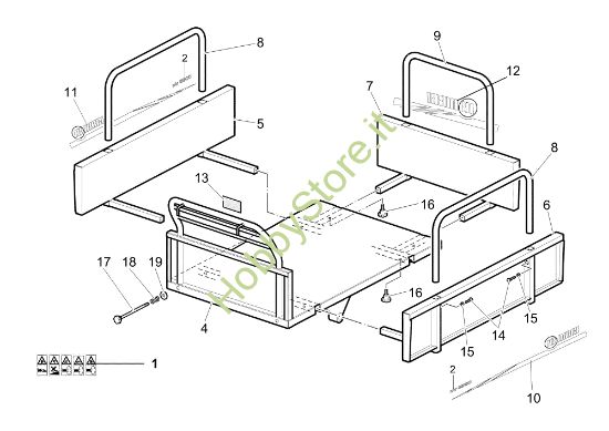 Picture of Sponda (Ribaltabile) NTR 550 D (Hydro) Transporter