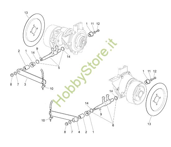 Picture of Frizione di sterzo FC 30 M Falciatrice