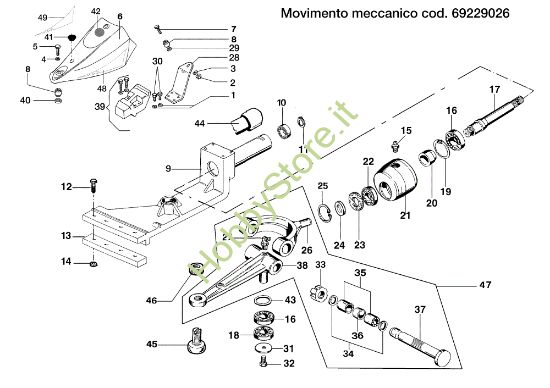 Picture of Movimento meccanico 69229026 FC 30 M Falciatrice