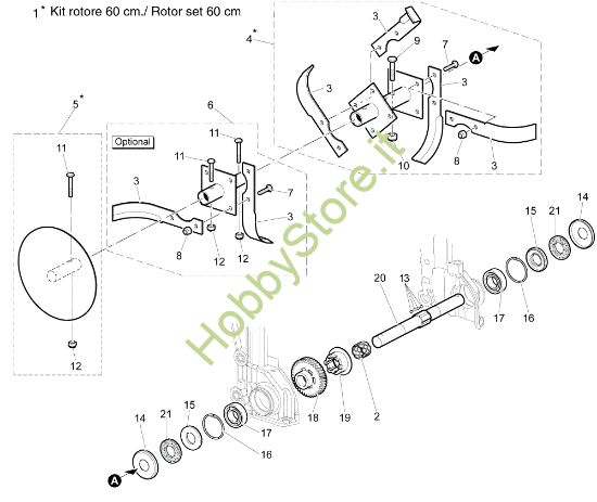 Picture of Fresa 110 Motozappa