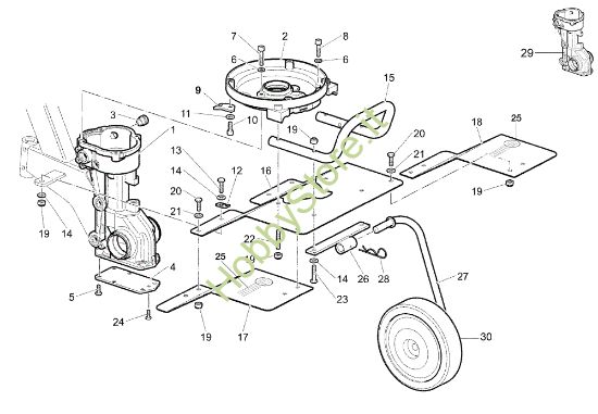 Picture of Scatola cambio 112 (Fino/Until 2011) Motozappa