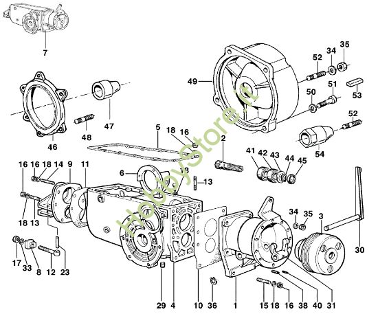 Picture of Frizione, scatola cambio MAK 16 (Fino/Until 2012) Motocoltivatore