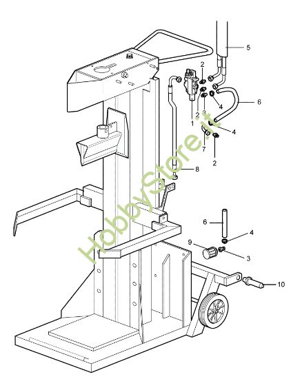 Picture of Basamento (2/2) SPLIT 110 PTO Spaccalegna