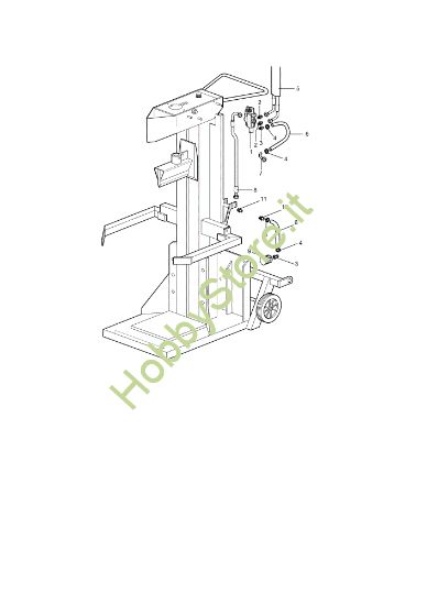 Picture of Basamento (2/2) SPLIT 110 T Spaccalegna