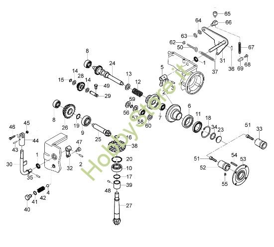 Picture of Ingranaggi 115 (EN 709) Motozappa