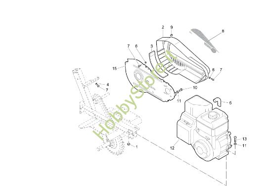 Picture of Cofanature 101 (EN 709) Motozappa