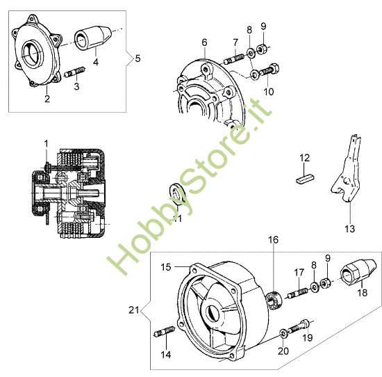 Picture of Frizione KAM 5 (EN 709) Motocoltivatore