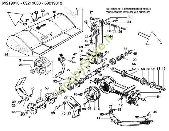 Picture of Fresa 69219013/69219008/69219012 MAK 16 (EN 709) Motocoltivatore