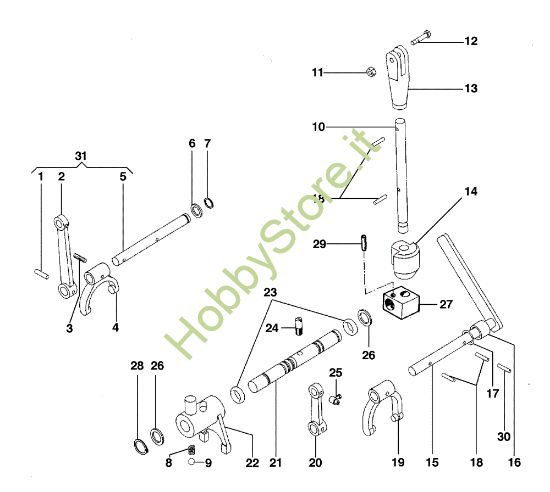 Picture of Comandi interni FC 120 (K800 H) Falciatrice