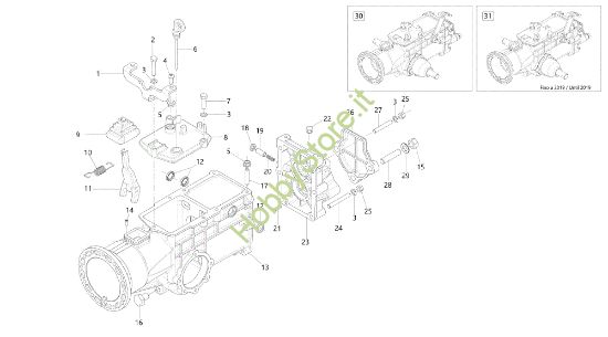 Picture of Scatola cambio BRIK 5 S Motocoltivatore