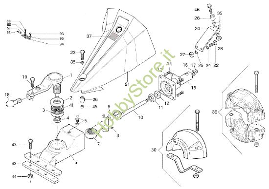 Picture of Movimento in bagno d'olio 69229097 BRIK 5 S Motocoltivatore