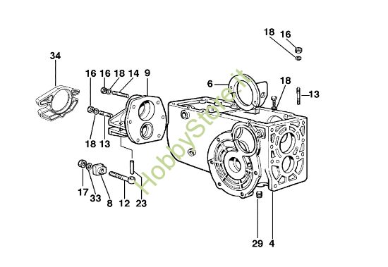 Picture of Scatola cambio MAK 18 S Motocoltivatore