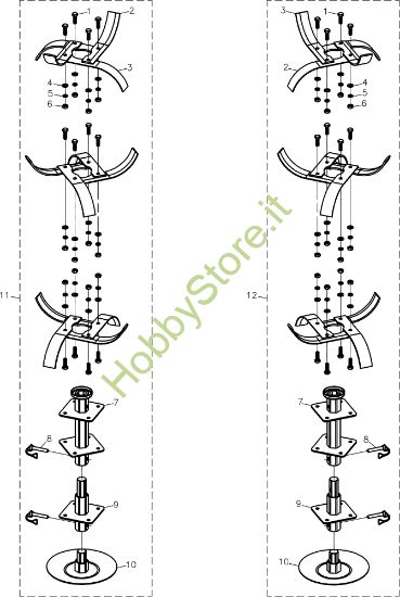 Picture of Fresa 104 S (K800 HC) Motozappa
