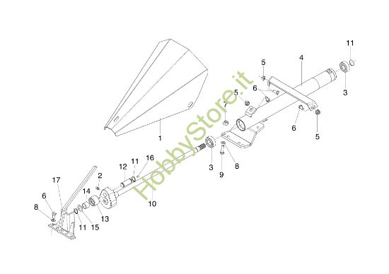 Picture of Movimento eccentrico 69229092 BRIK 1 S Motocoltivatore
