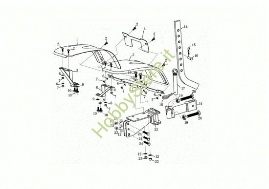 Picture of Protezione 118 D (K7000 HDR) - EURO5 Motozappa