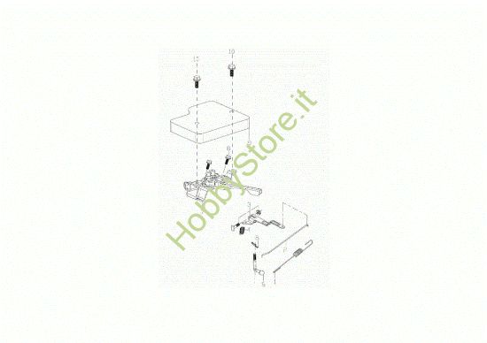 Picture of Leve di controllo 055 Motozappa