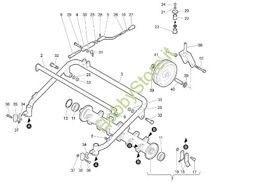 Picture of Gruppo taglio (Rotore) NTS 65 (K1100 H) Trinciasarmenti