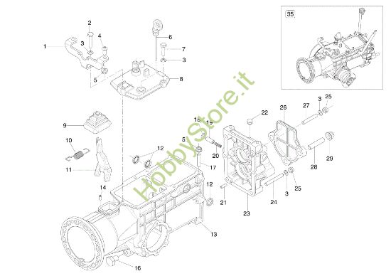 Picture of Scatola cambio FC 145 S Falciatrice
