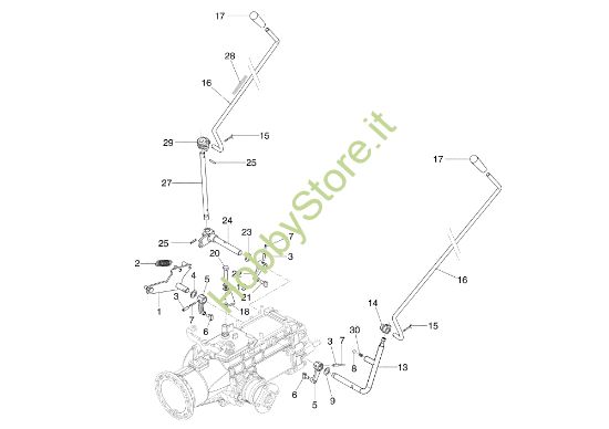 Picture of Comandi interni FC 145 S Falciatrice
