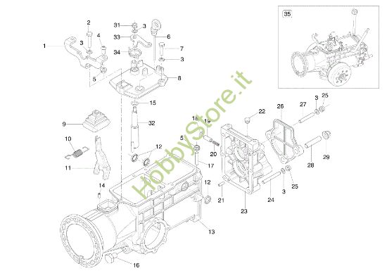 Picture of Scatola cambio FC 150 S Falciatrice