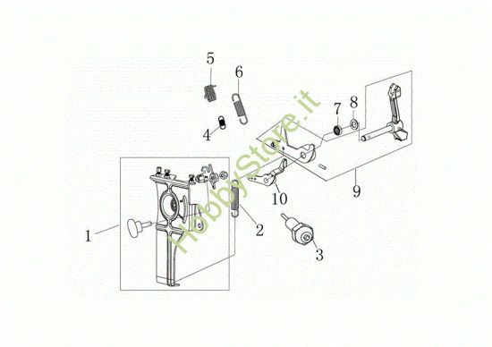 Picture of Leve di controllo MOTORE K7000 HDR (EURO5) Motore