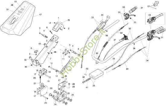 Picture of Piantone e stegole FC 130 S (2020) Falciatrice