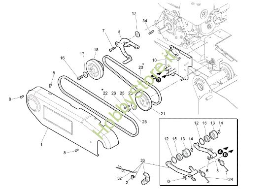 Picture of Trasmissione NTS 50 (K800H) Trinciasarmenti
