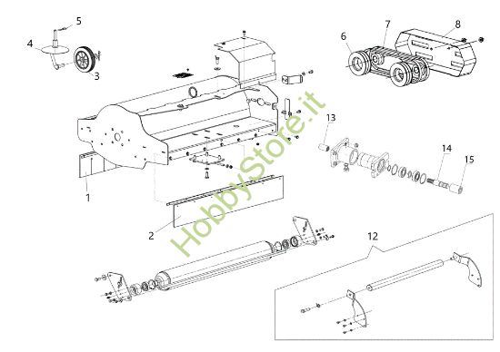 Picture of Esploso 1 Trinciasarmenti TR80