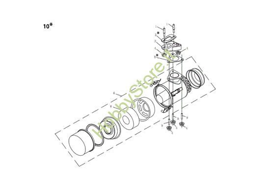 Picture of Filtro aria MOTORE K7000 HD - conico / conical Motore