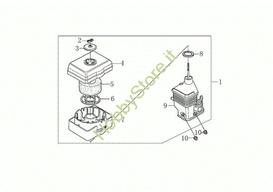 Picture of Filtro aria MOTORE K900 H Motore