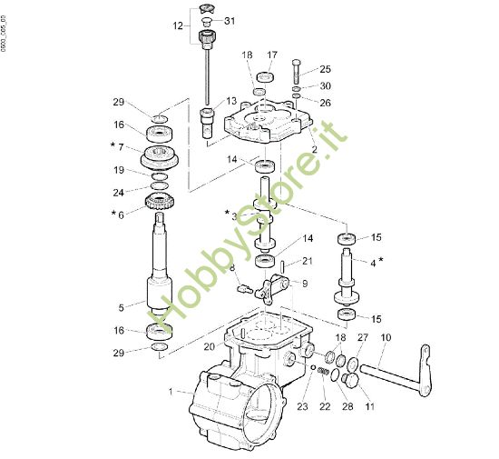 Picture of Ingranaggi (Cambio) (1/2) NTR 270 V (Fino/Until 2009) Transporter